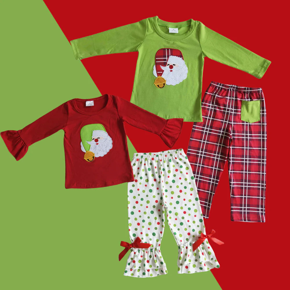 Christmas Boys girls sets Santa