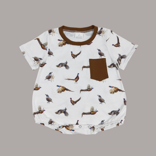 Boys duck bird bubble