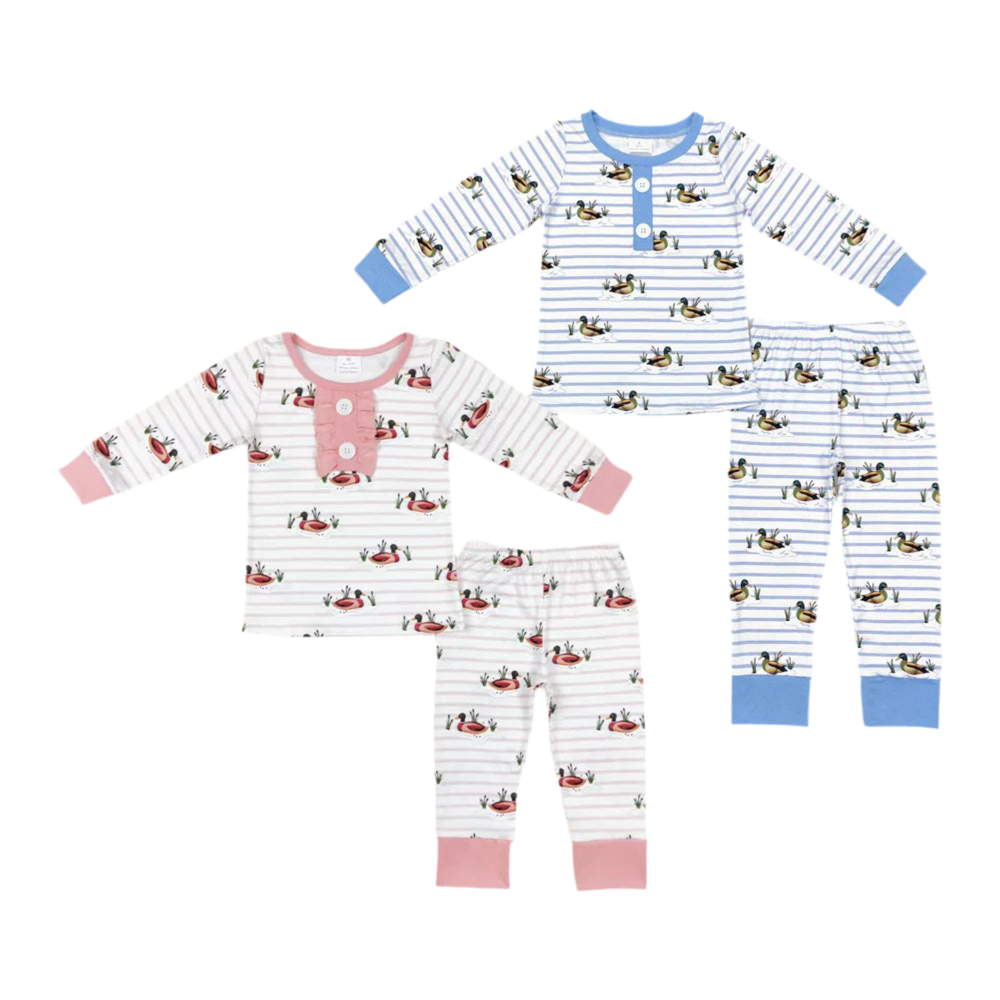 Boys girls duck loungewear PJs Pajama