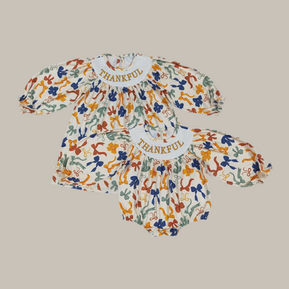 Thankful girls dress fall
