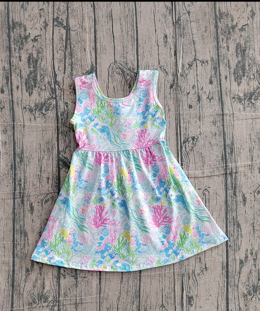 Summer beach pool dress girls