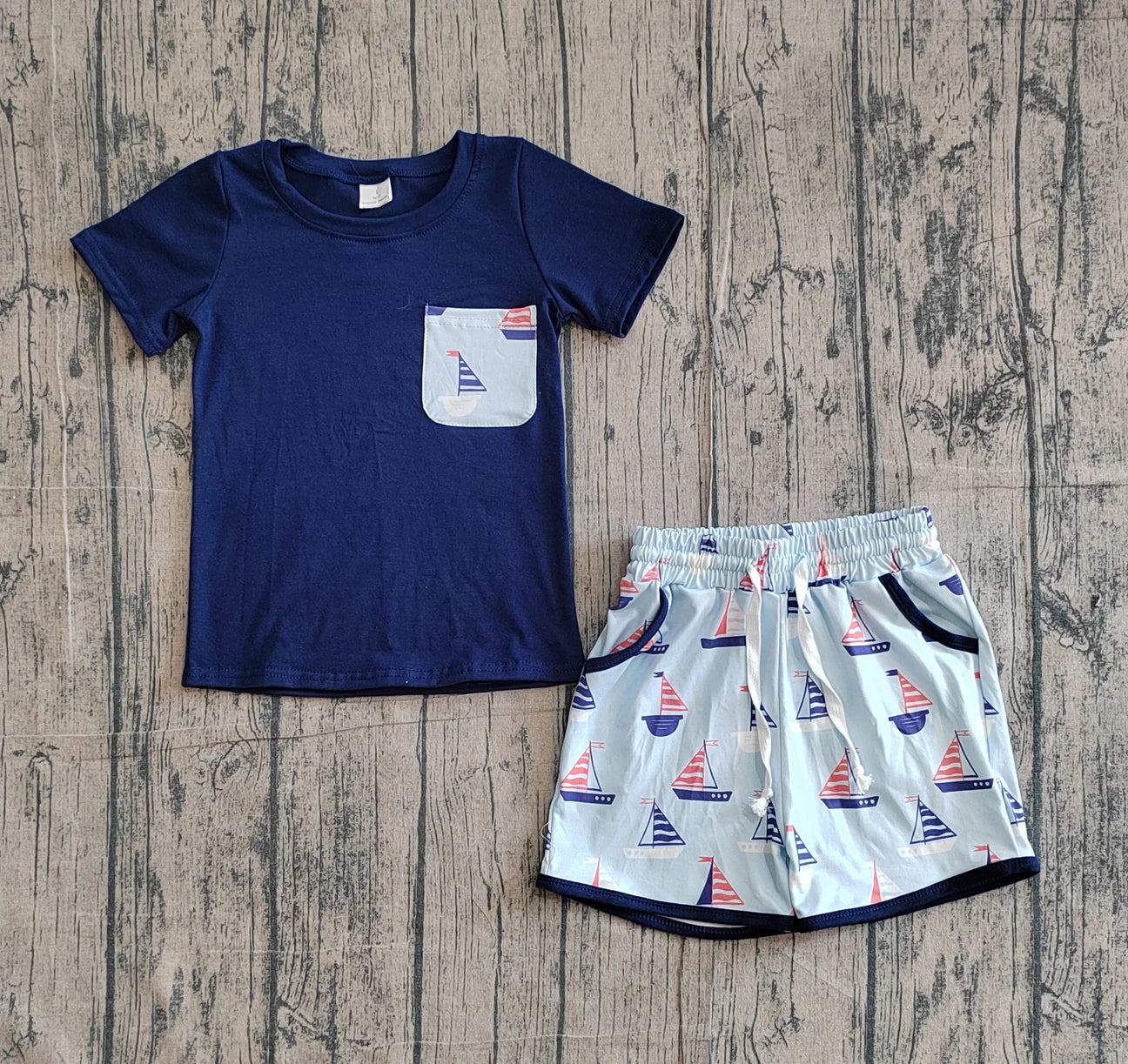 Boys sailboat set