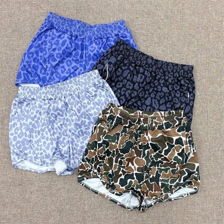 Camo girls shorts