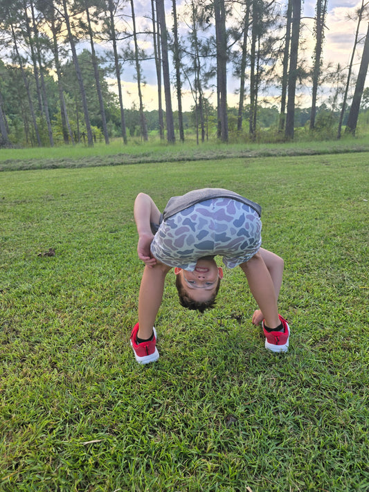 Camo shorts boys