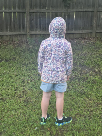 Boys camo pullover