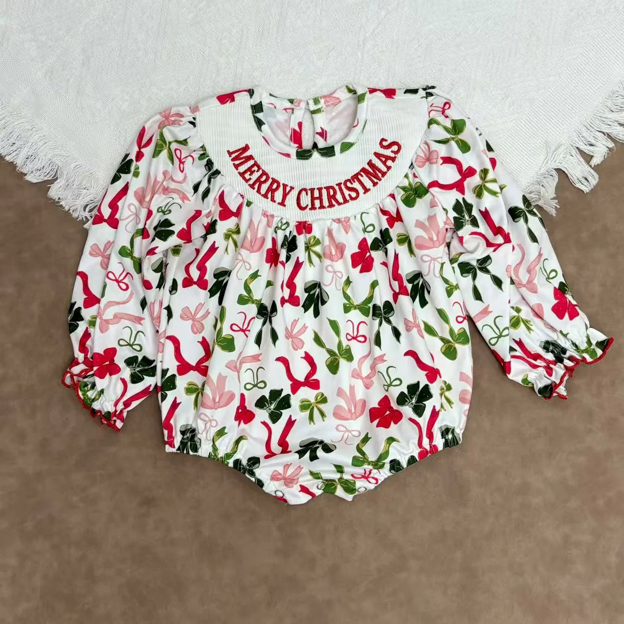 Merry Christmas girls dress winter