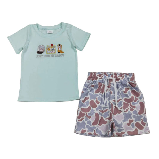 Boys camo set