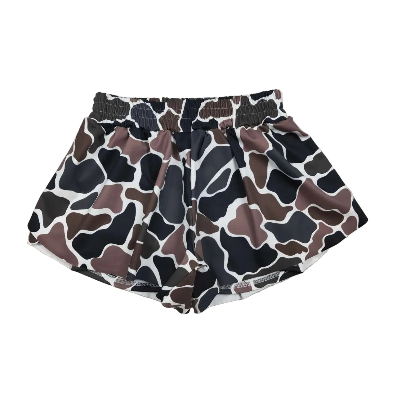 Camo girls shorts