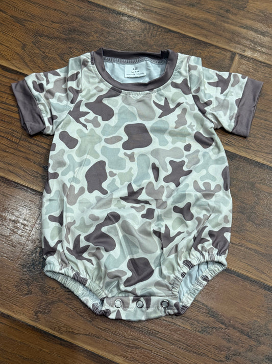 Camo bubble boys girls